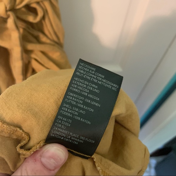 Urban Outfitters Gabrielle Linen Wrap Dress - Picture 8 of 12